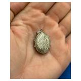 Avon Sterling Photo Locket Pendant