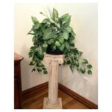 Floral Arrangement on Pedestal
