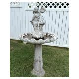 Concrete Bird Bath
