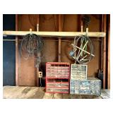 Multi Drawer Hardware Cabinets and Contents