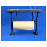 Antique Cast Iron Butcher's Paper Holder