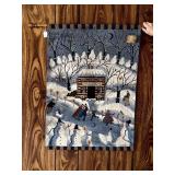 Winter Themes Wall Tapestry