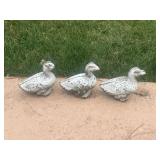 Small Concrete Ducks (3)