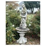 Concrete Garden Bird Bath