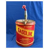 Vintage Gas Metal CAn