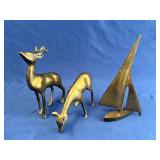 Lot of Brass Decor Items