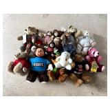 Lot of 'Advertising' Teddy Bears