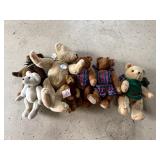 Lot of Vintage Jointed Teddy Bears
