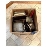 Box Lot of Litchen Pots and Pans
