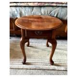 Solid Wood End Table w/Drawer