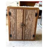 Primitive Wooden Wall Cabinet