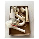 Lot of Assorted Plastic Plumbing Parts