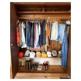 All contents in closet