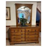 Kincaid Oak Dresser and Nightstand