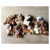 Lot of Assorted Vintage Teddy Bears