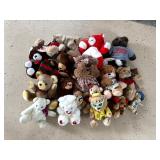Lot of Assorted Vintage Teddy Bears