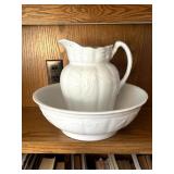 Antique Alfred Meakin Pitcher and Basin Set