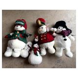 Plush Snowmen
