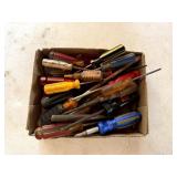 Lot of Assorted Screw Drivers