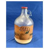 Vintage Indian Summer Glass Jug