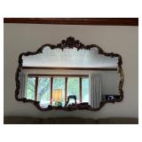 Ornate Gold Gilt Framed Mirror