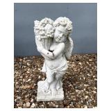 Resin Cherub Garden Piece