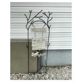 Metal Welcome Yard Art