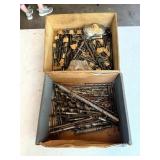 Lot of Assorted Metal Drill Bits