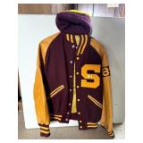 Vintage Spokane Owls Letterman Jacket and Beanie