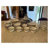 Vintage 'Country Tulips' Dishes by Lenox