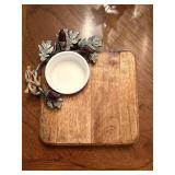 Cheese Tray, Cutting Board and Dip Set