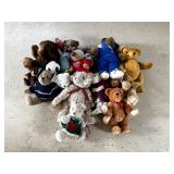 Lot of Assorted Vintage Teddy Bears