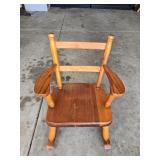 Antique Child's Rocking Chair