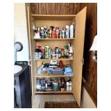 Garage Cabinet and Contents