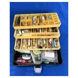 Vintage Tackle Box-FULL of Tackle