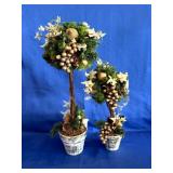 Pine Topiary Decor