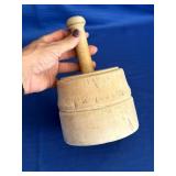 Primitive Wooden Butter Mold