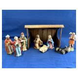 Vintage Nativity Scene/Set