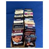 Flat of VHS Movies
