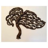 Vintage Bronze Toned Tree Wall Décor