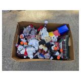 Box Lot of Stuffed Critters