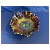 Vintage Carnival Glass Bowl