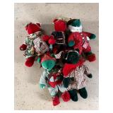 Vintage Holiday Themed Teddy Bears