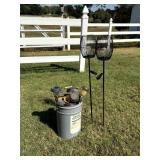 Lot of Outdoor Solar Yard Lights