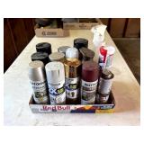 Lot of Spray Paints and More