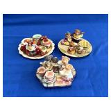 Lot of Mini Tea Sets - Bear Themed