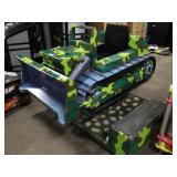 Camo Bull Dozer Kiddie Ride by Gateway