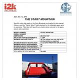 12K Start Mountain Inflatable