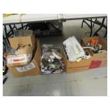4 CONTAINERS OF ASST ITEMS