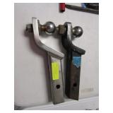 TWO TRAILER HITCHES
